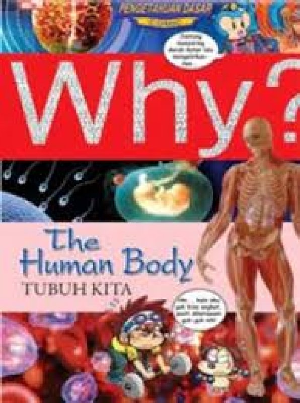 Cover Buku Why? The Human Body - Tubuh Kita(segala sesuatu tentang tubuh kita)