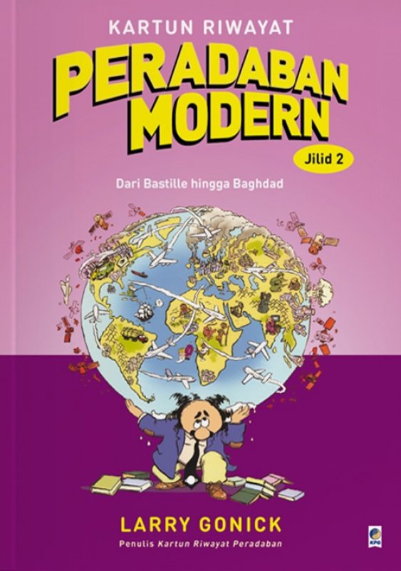 Cover Buku Kartun Riwayat Peradaban Modern Jilid II