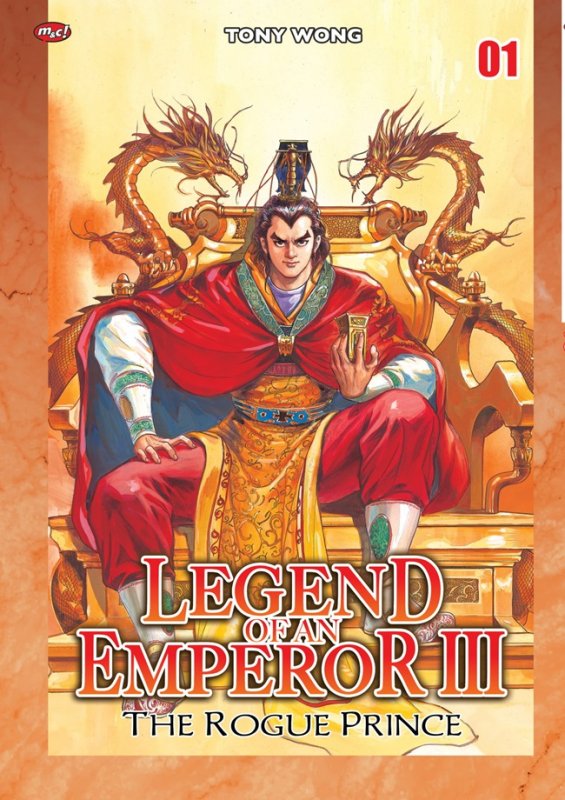 Cover Buku Legend Of An Emperor Iii : The Rogue Prince 01