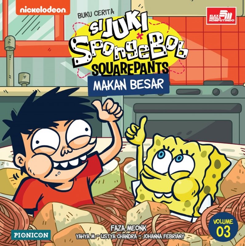 Cover Buku Juki-Spongebob: Makan Besar