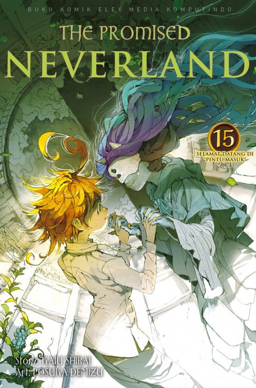 Cover Buku The Promised Neverland 15