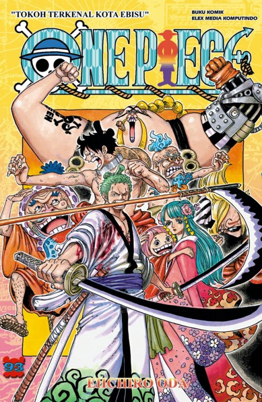 Cover Buku One Piece 93