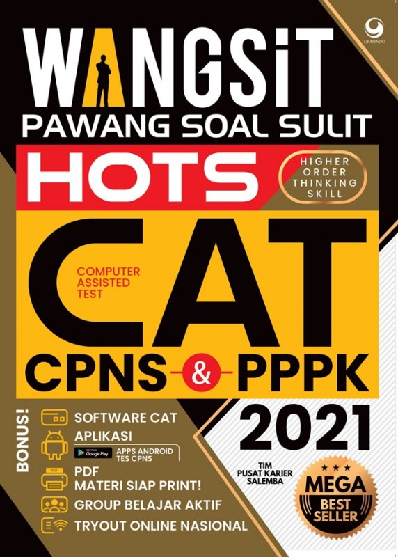 Cover Buku Wangsit Hots Cat Pns & Pppk 2021