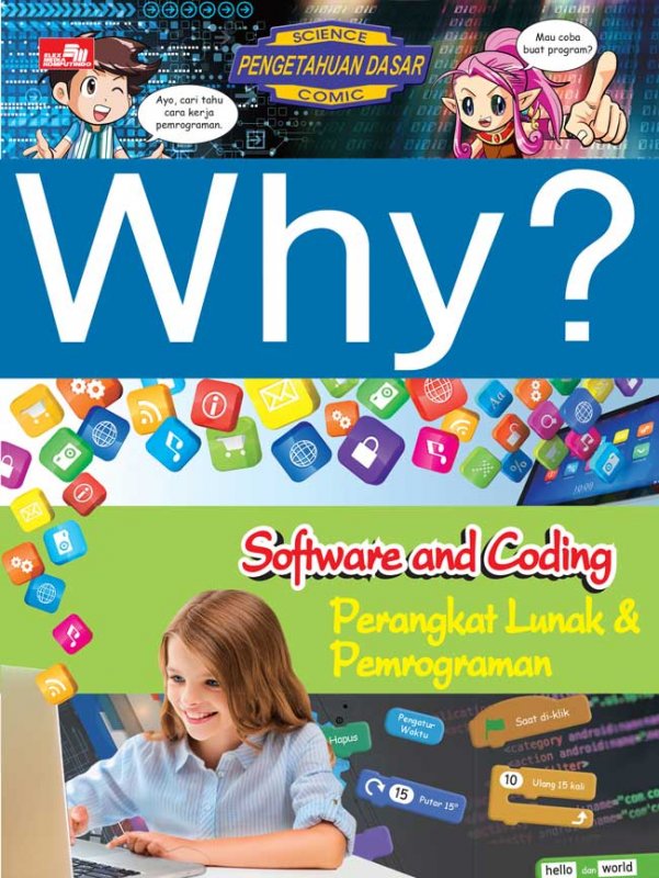 Cover Buku Why? Science - Software & Coding