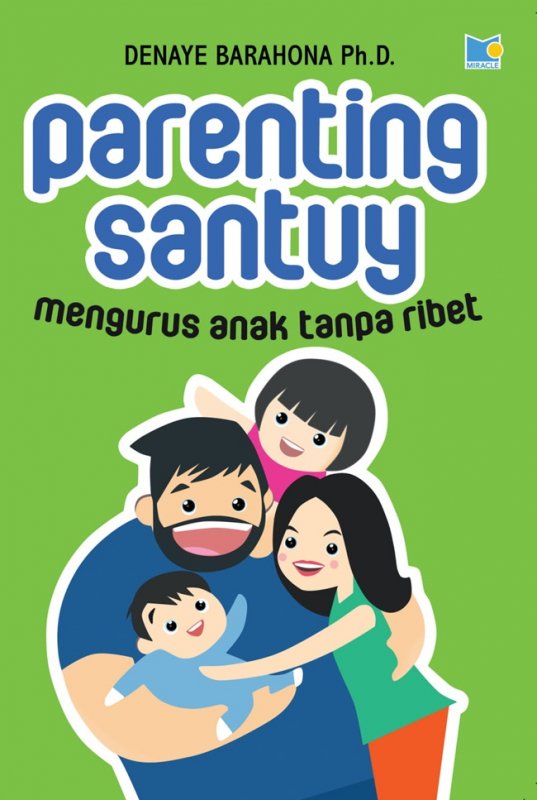 Cover Buku Parenting Santuy Mengurus Anak Tanpa Ribet