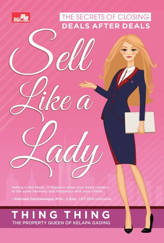 Cover Buku Sell Like A Lady