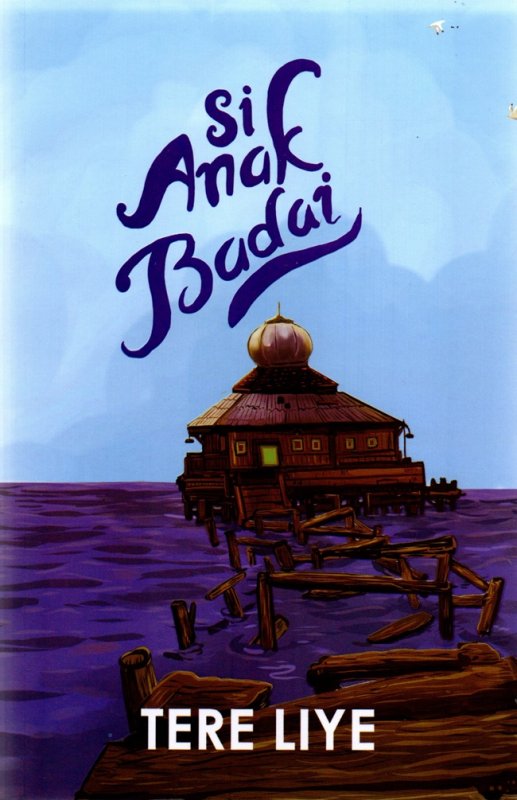 Cover Buku Si Anak Badai (Cover Baru)