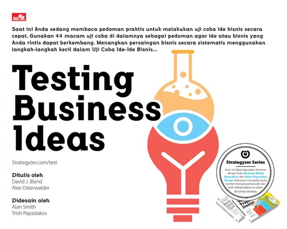 Cover Buku Testing Business Ideas