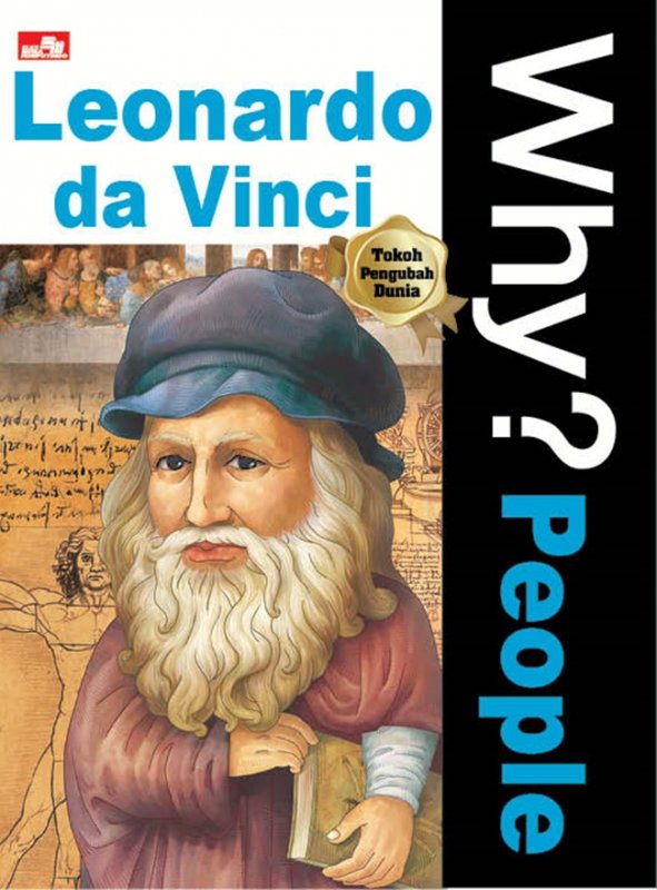 Cover Buku Why? People - Leonardo Da Vinci