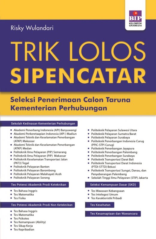 Cover Buku Trik Lolos Sipencatar