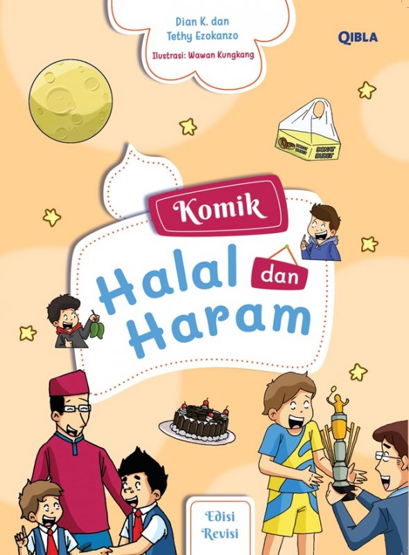 Cover Buku Komik Halal Dan Haram Edisi Revisi 