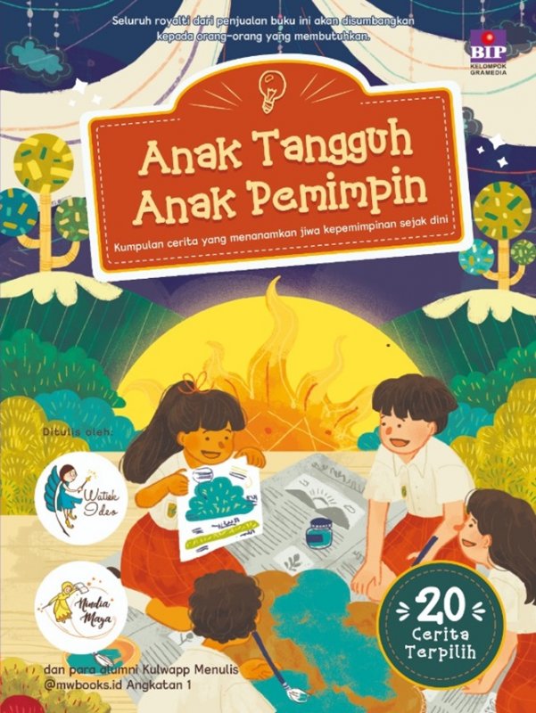 Cover Buku Anak Tangguh, Anak Pemimpin