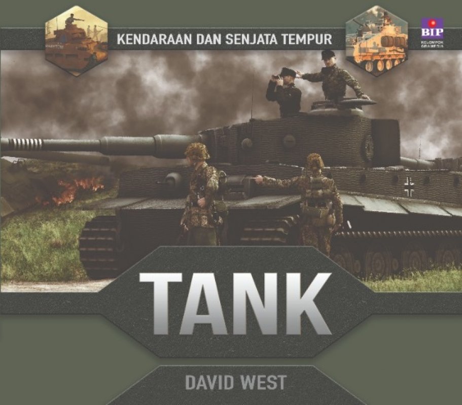 Cover Buku Kendaraan Dan Senjata Tempur : Tank