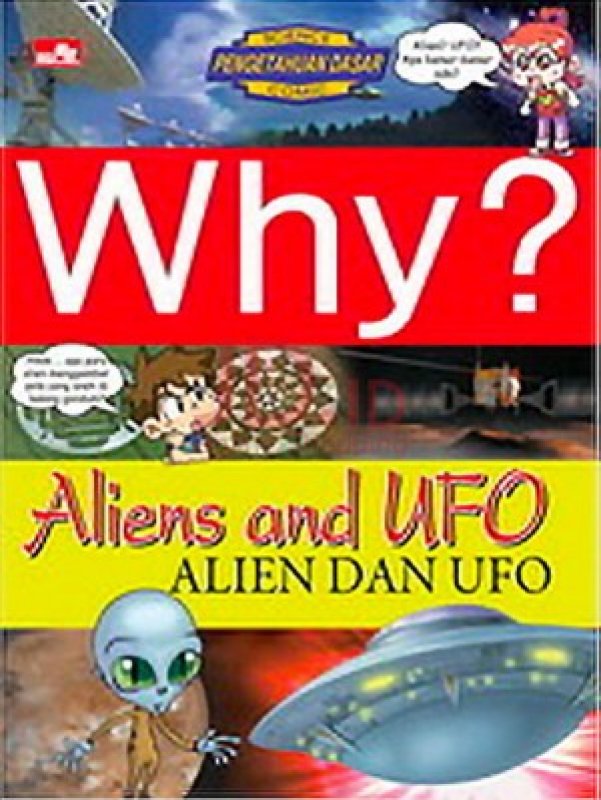 Cover Buku Why? Alien and Ufo