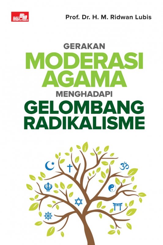 Cover Buku Gerakan Moderasi Agama Menghadapi Gelombang Radikalisme 