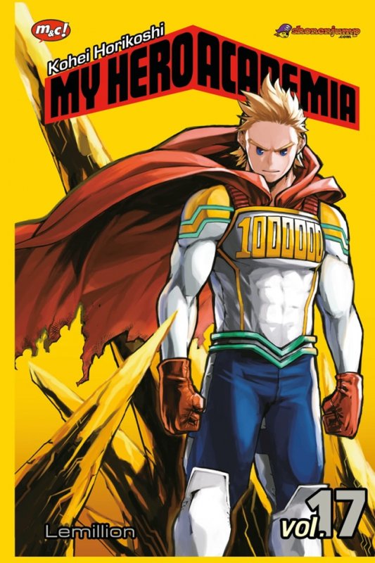 Cover Buku My Hero Academia 17