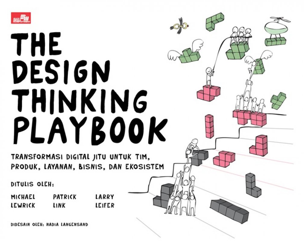 Cover Buku The Design Thinking Playbook