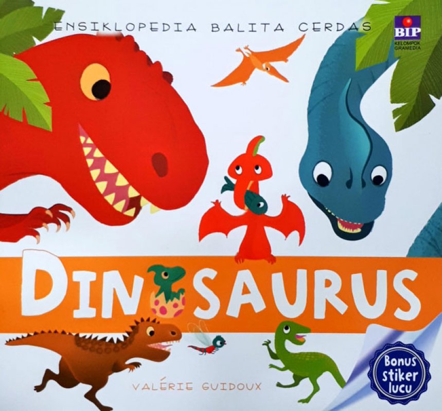 Cover Buku Ensiklopedia Balita Cerdas Dinosaurus