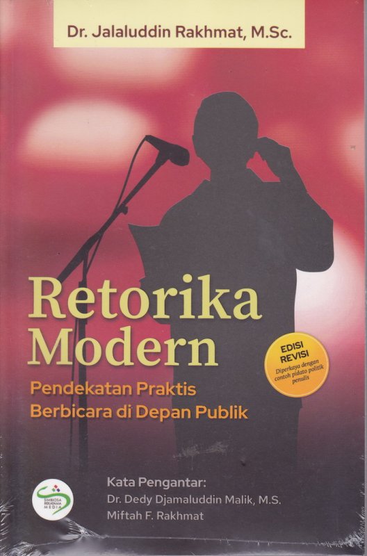 Cover Buku Retorika Modern ( Pendekatan Praktis Berbicara di Depan Publik ) 