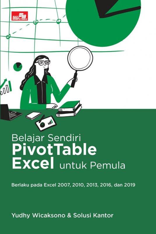 Cover Buku Belajar Sendiri PivotTable Excel untuk Pemula 