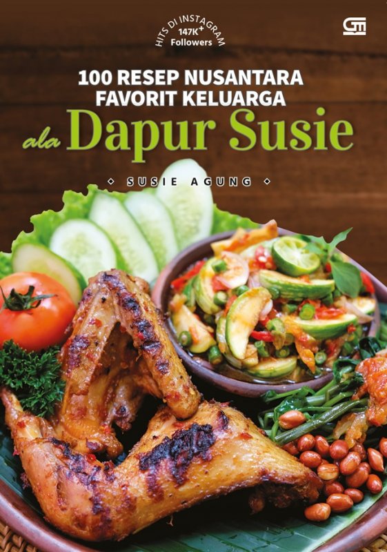 Cover Buku 100 Resep Nusantara Favorit Keluarga Ala Dapur Susie