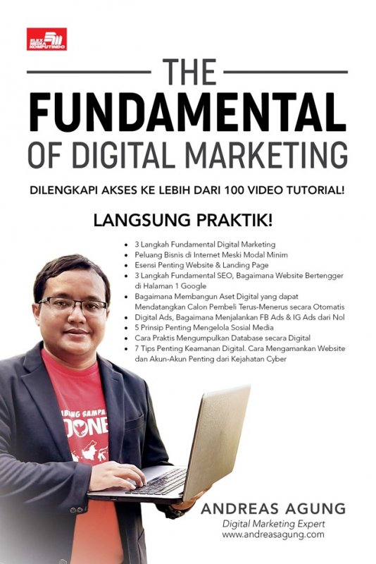 Cover Buku The Fundamental Of Digital Marketing