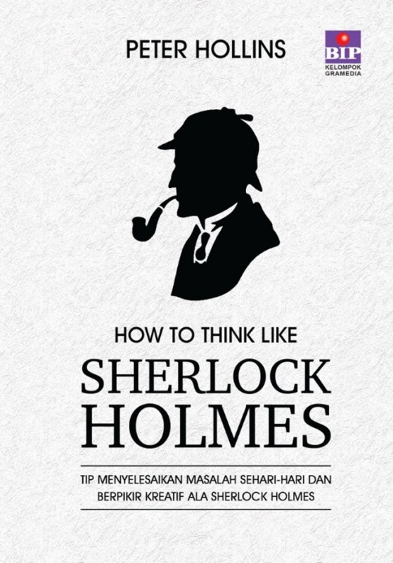 Cover Buku How To Think Like Sherlock Holmes