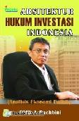 Cover Buku Arsitektur Hukum Investasi Indonesia