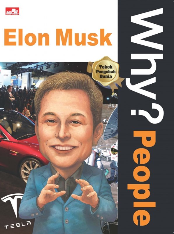 Cover Buku Why? People - Elon Musk