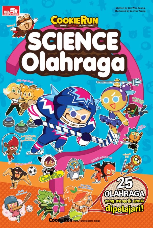 Cover Buku Cookie Run Sweet Escape Adventure! - Science Olahraga