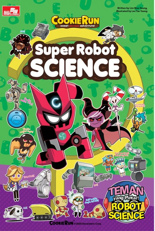 Cover Buku Cookie Run Sweet Escape Adventure! - Super Robot Science