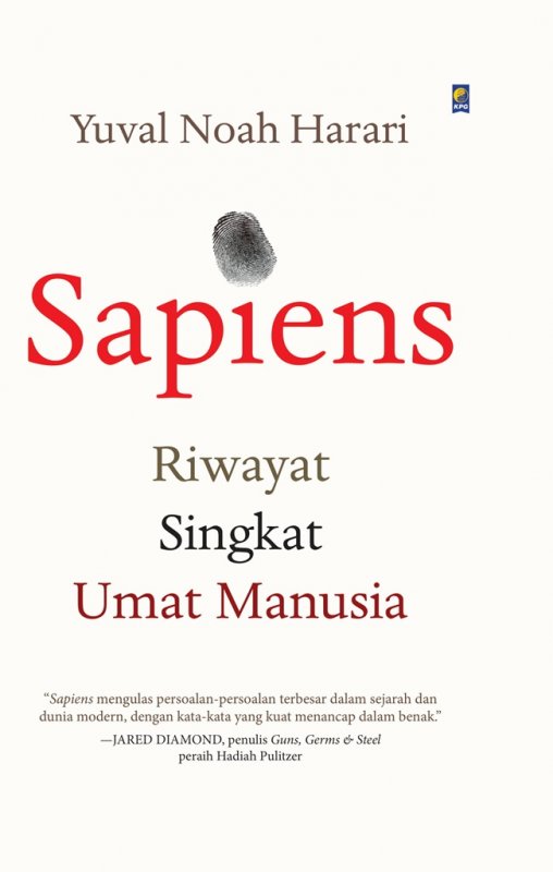 Cover Buku Sapiens (Hc)