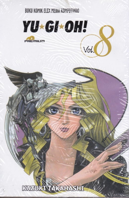 Cover Belakang Buku  YU-GI-OH ! (Premium) 08 
