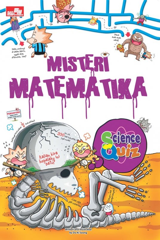 Cover Buku Science Quiz : Misteri Matematika