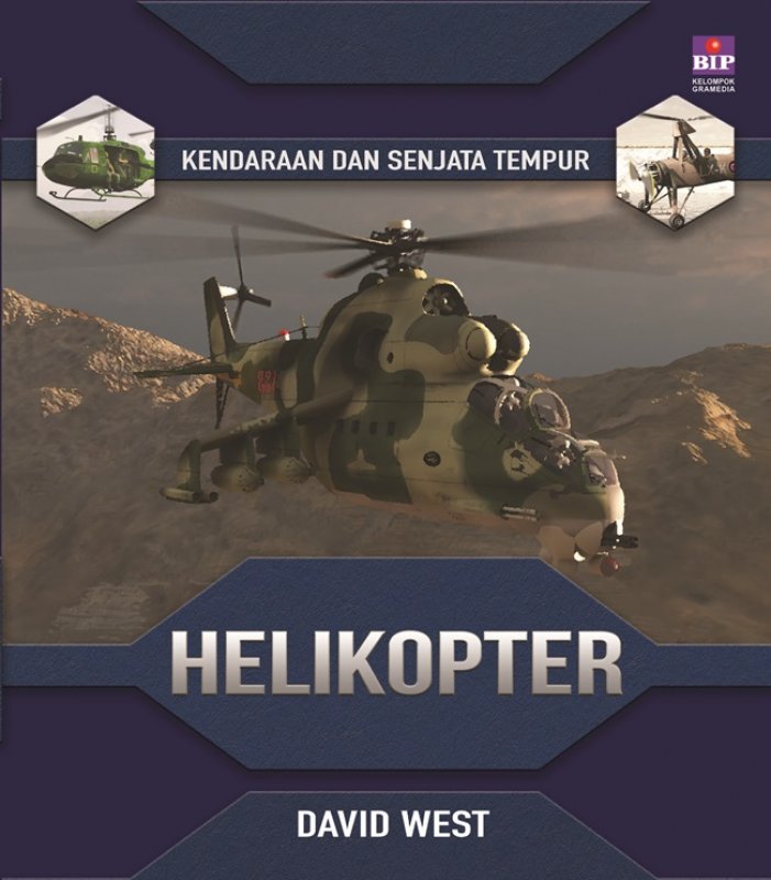 Cover Buku Kendaraan Dan Senjata Tempur : Helikopter 