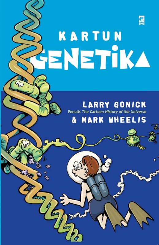 Cover Buku Kartun Genetika (2020)