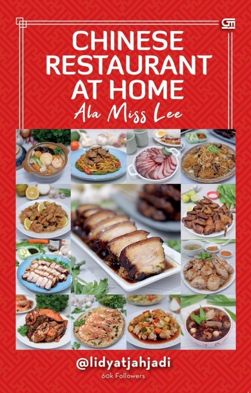 Cover Buku Chinese Restaurant At Home Ala Miss Lee