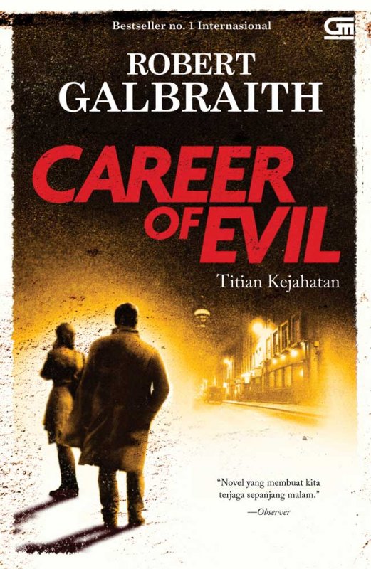 Cover Buku Career Of Evil - Titian Kejahatan