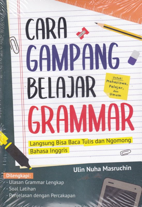 Cover Buku Cara Gampang Belajar Grammar 