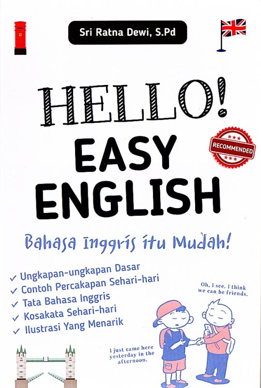 Cover Buku Hello! Easy English: Bahasa Inggris Itu Mudah!