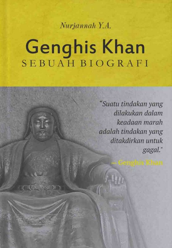 Cover Buku Gengis Khan: Sebuah Biografi