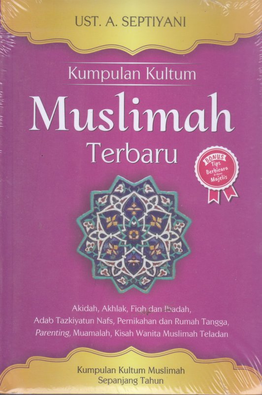 Cover Buku Kumpulan Kultum Muslimah Terbaru 