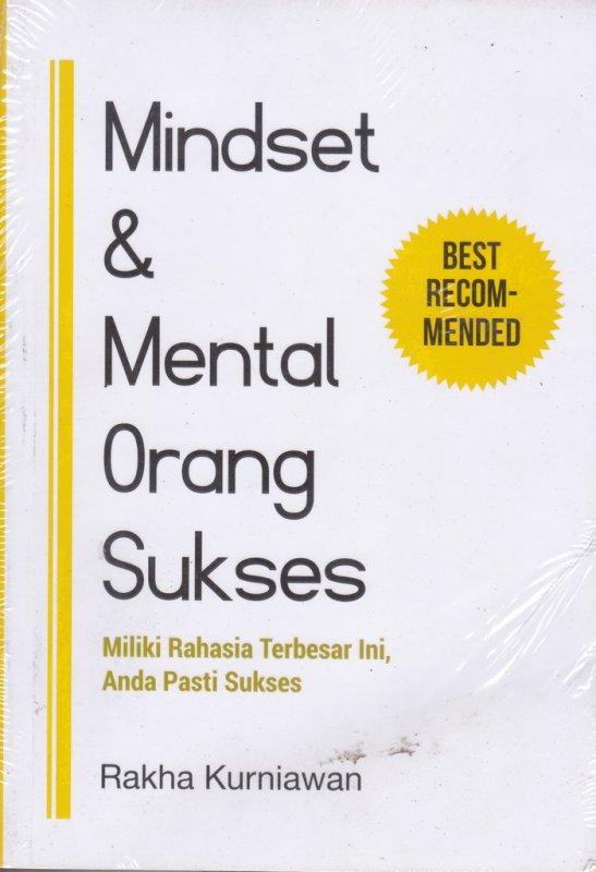 Cover Buku Mindset & Mental Orang Sukses 