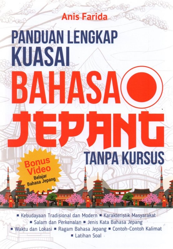 Cover Buku Panduan Lengkap Kuasai Bahasa Jepang Tanpa Kursus