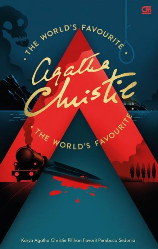 Cover Belakang Buku Karya Agatha Christie Pilihan Favorit Pembaca Sedunia(The Worlds Favourite
