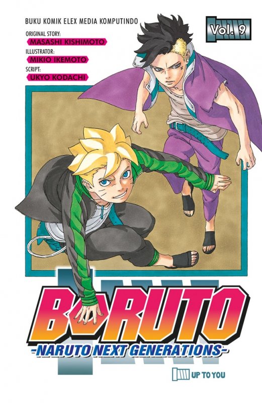 Cover Buku Boruto - Naruto Next Generation Vol. 9 