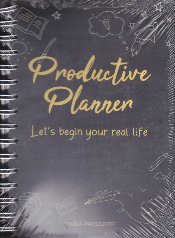 Cover Buku Productive Planner