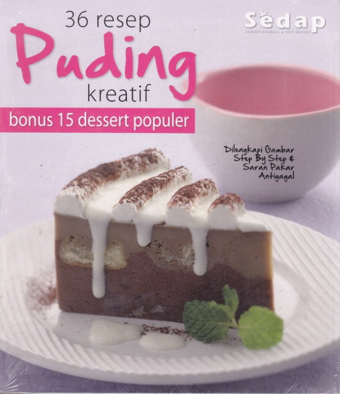 Cover Buku Buku 36 Resep Puding Kreatif Bonus 15 Dessert Populer Bk 