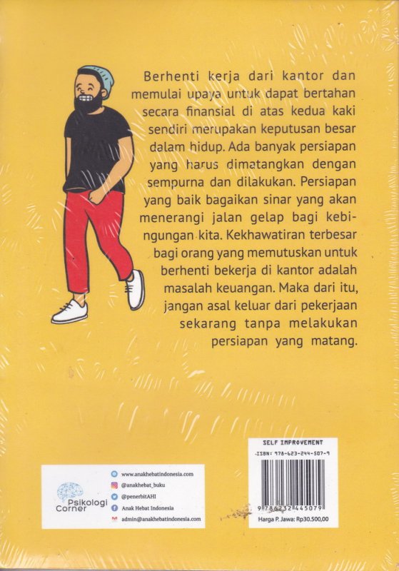 Cover Belakang Buku RESIGN SEKARANG JUGA !