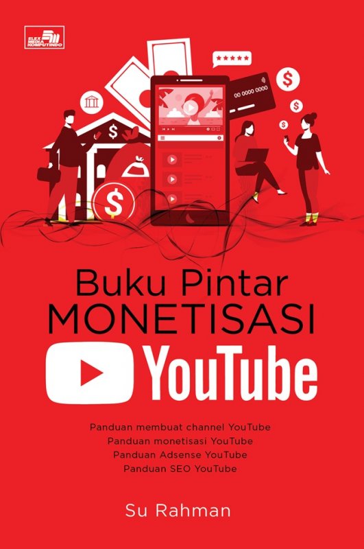Cover Buku Buku Pintar Monetisasi YouTube